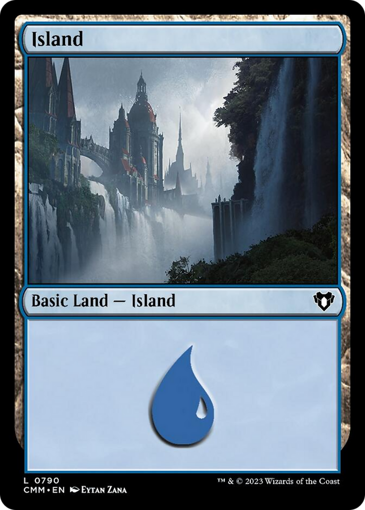 Island (790) [Commander Masters] | Mega City Incorporated