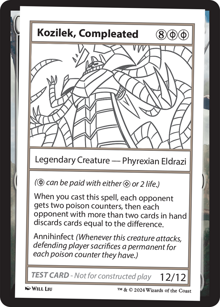 Kozilek, Completed [Mystery Booster 2 Playtest Cards] | Mega City Incorporated