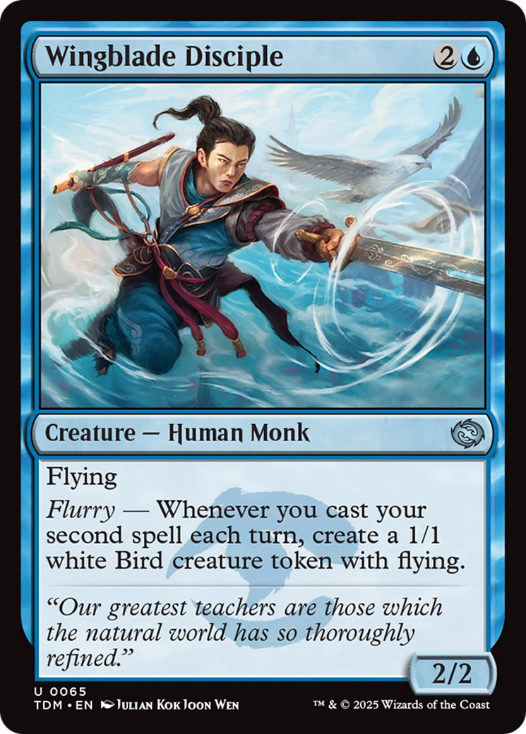 Wingblade Disciple [Tarkir: Dragonstorm] | Mega City Incorporated