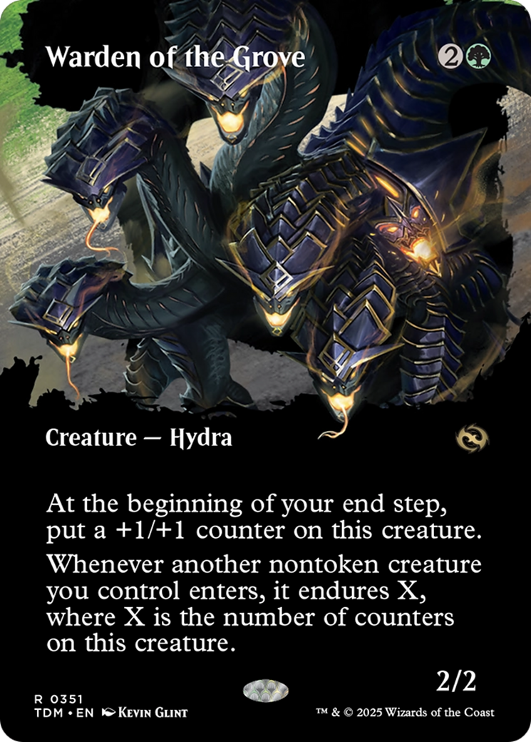 Warden of the Grove (Borderless) [Tarkir: Dragonstorm] | Mega City Incorporated