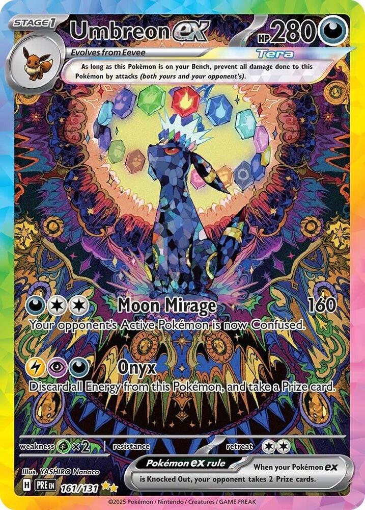 Umbreon ex (161/131) [Scarlet & Violet: Prismatic Evolutions] | Mega City Incorporated