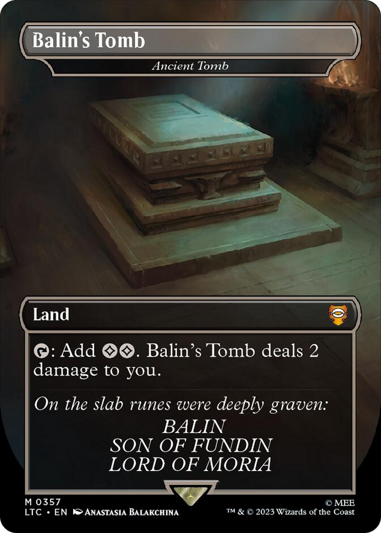 Balin's Tomb - Ancient Tomb [The Lord of the Rings: Tales of Middle-Earth Commander] | Mega City Incorporated