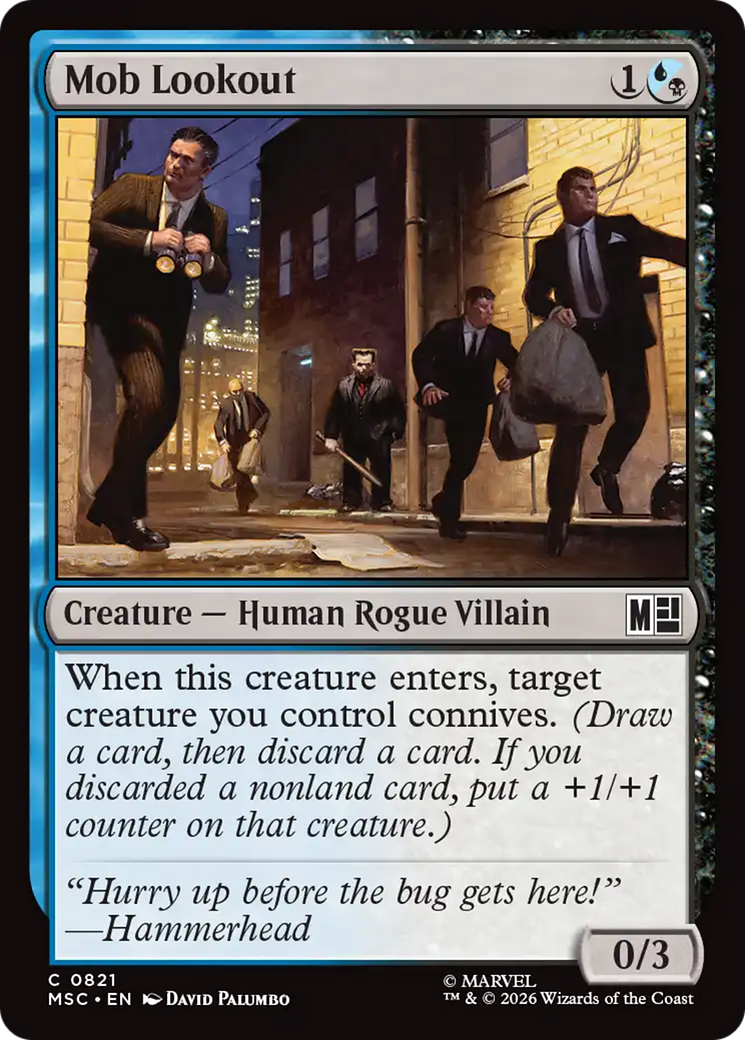 Mob Lookout [Marvel Super Heroes Commander] | Mega City Incorporated