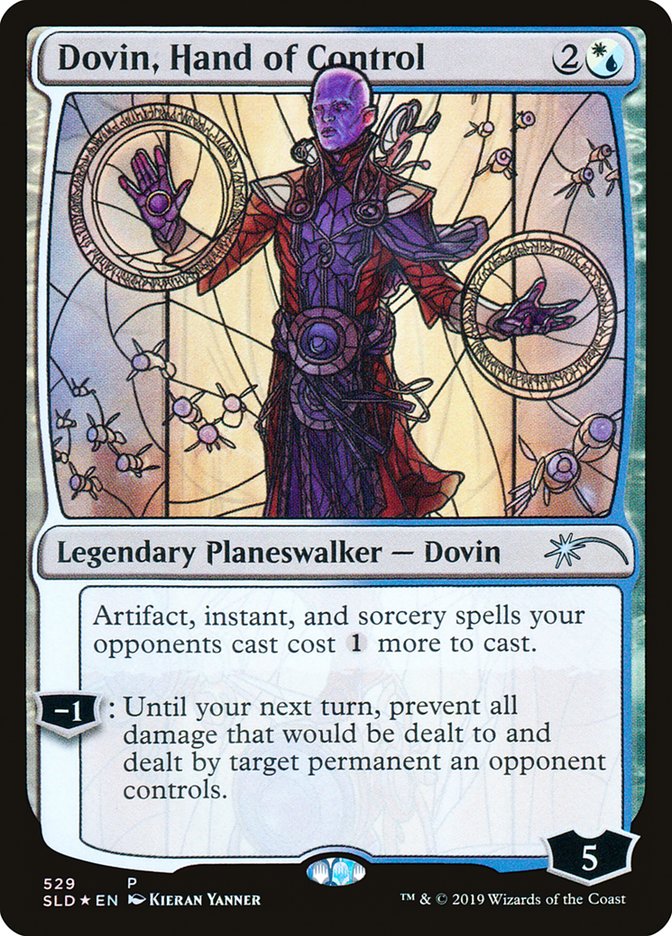 Dovin, Hand of Control (Stained Glass) [Secret Lair Drop Promos] | Mega City Incorporated