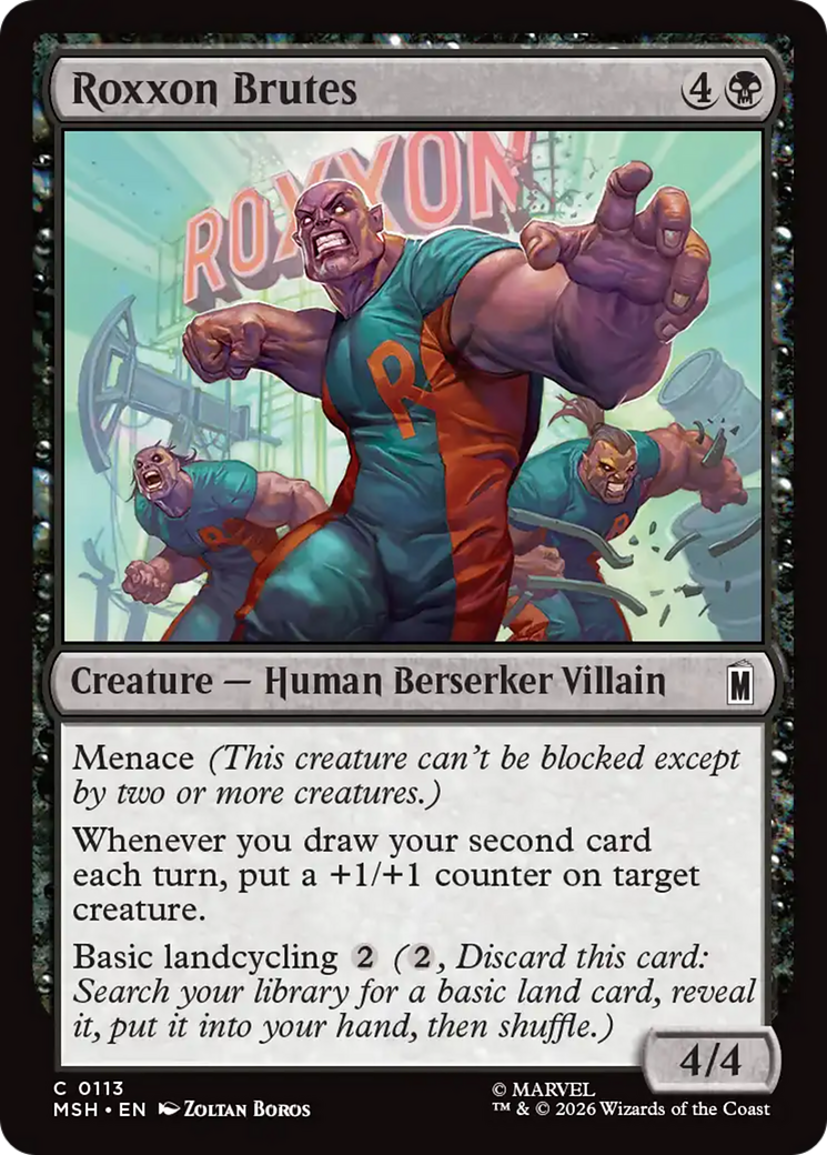 Roxxon Brutes [Marvel Super Heroes] | Mega City Incorporated