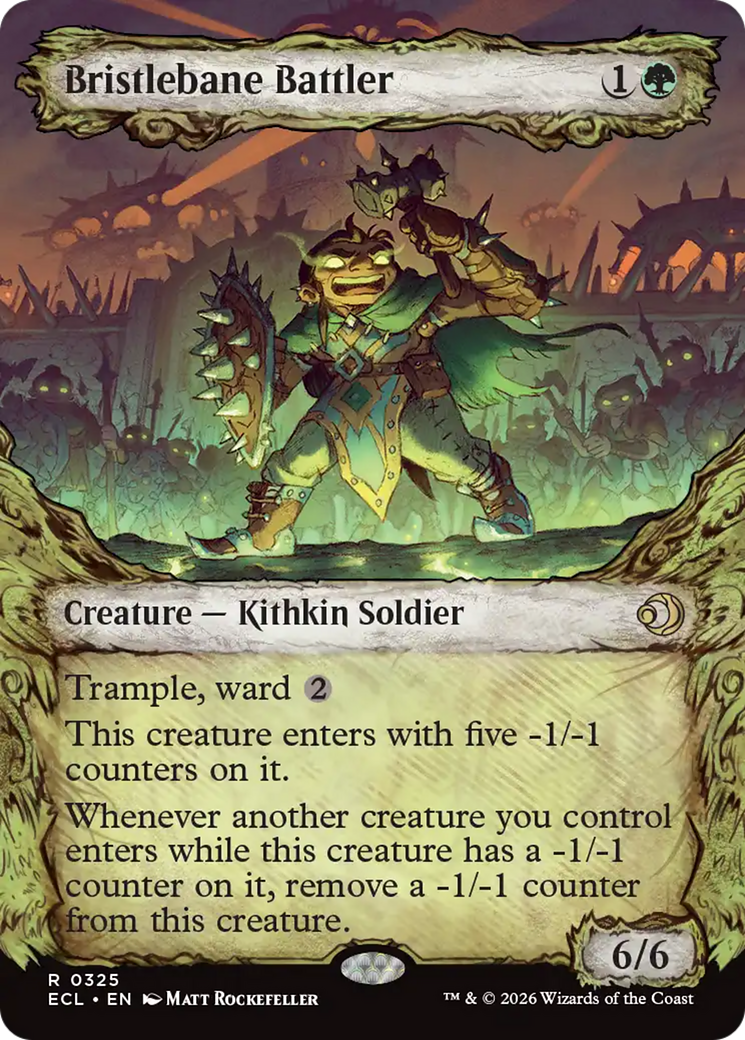 Bristlebane Battler (Showcase) [Lorwyn Eclipsed] | Mega City Incorporated