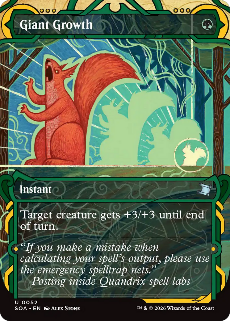 Giant Growth [Secrets of Strixhaven: Mystical Archive] | Mega City Incorporated