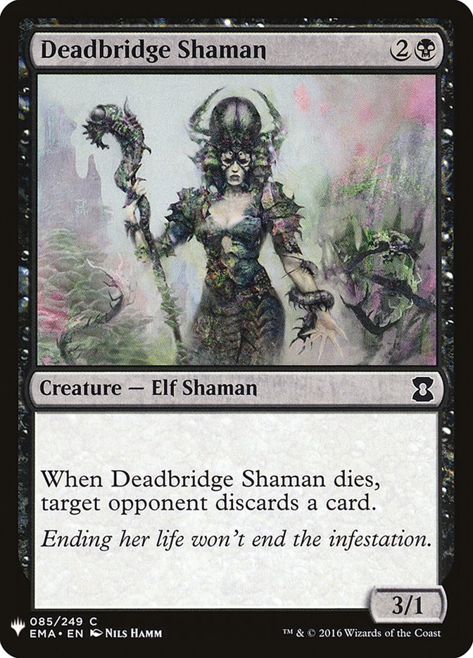 Deadbridge Shaman [Mystery Booster] | Mega City Incorporated