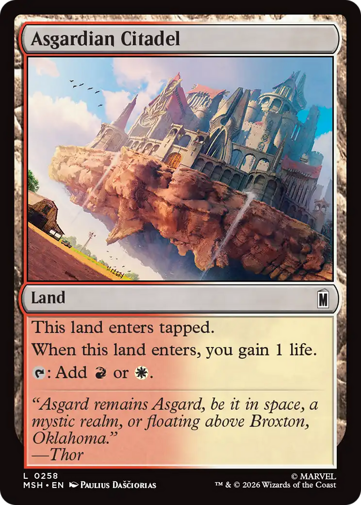 Asgardian Citadel [Marvel Super Heroes] | Mega City Incorporated