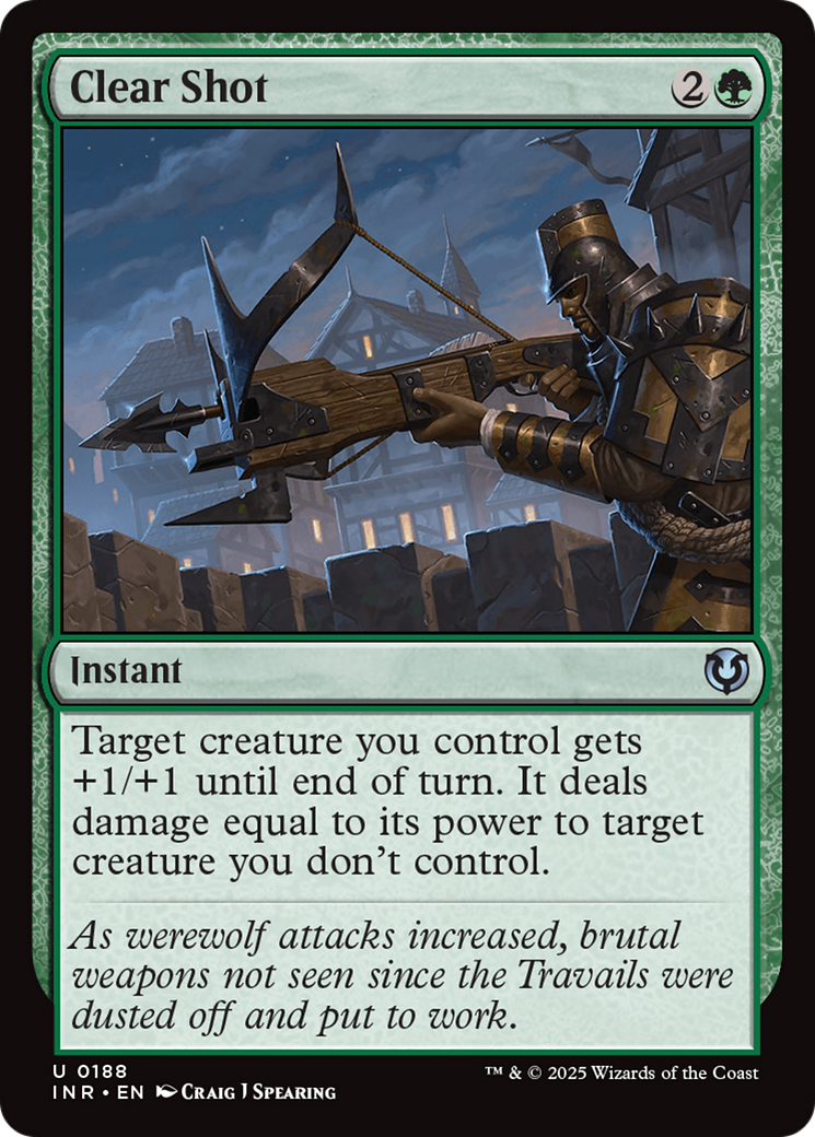 Clear Shot [Innistrad Remastered] | Mega City Incorporated