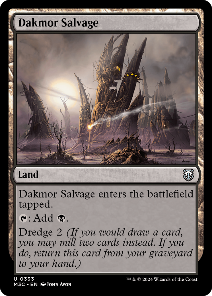 Dakmor Salvage (Ripple Foil) [Modern Horizons 3 Commander] | Mega City Incorporated