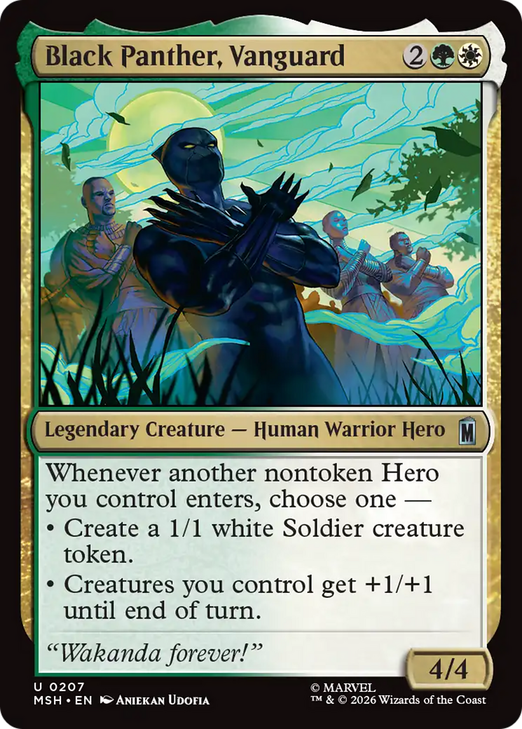 Black Panther, Vanguard [Marvel Super Heroes] | Mega City Incorporated
