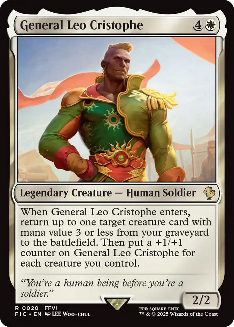 General Leo Cristophe [FINAL FANTASY Commander] | Mega City Incorporated