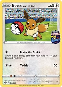 Eevee on the Ball (002/005) [Miscellaneous Cards] | Mega City Incorporated