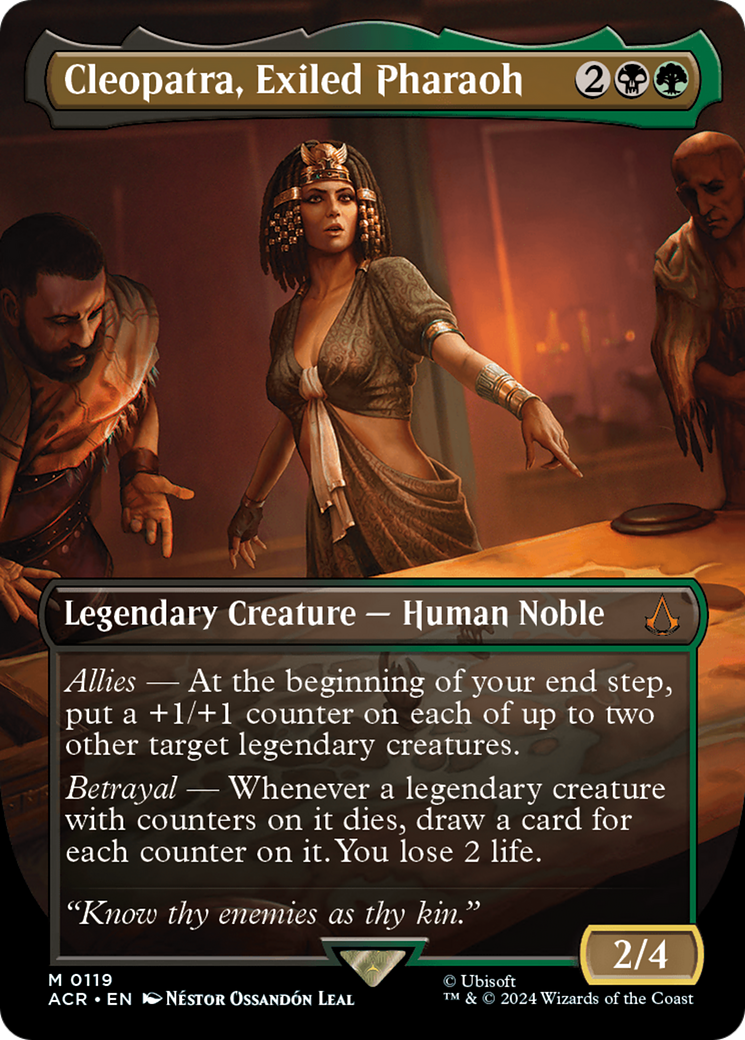 Cleopatra, Exiled Pharaoh (Borderless) [Assassin's Creed] | Mega City Incorporated