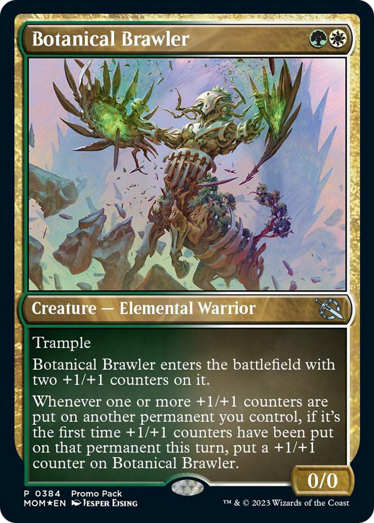 Botanical Brawler (Promo Pack) [March of the Machine Promos] | Mega City Incorporated