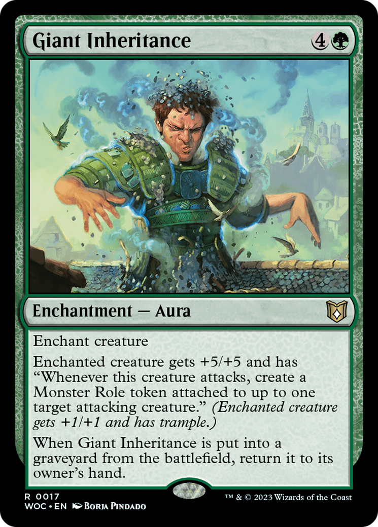 Giant Inheritance [Wilds of Eldraine Commander] | Mega City Incorporated