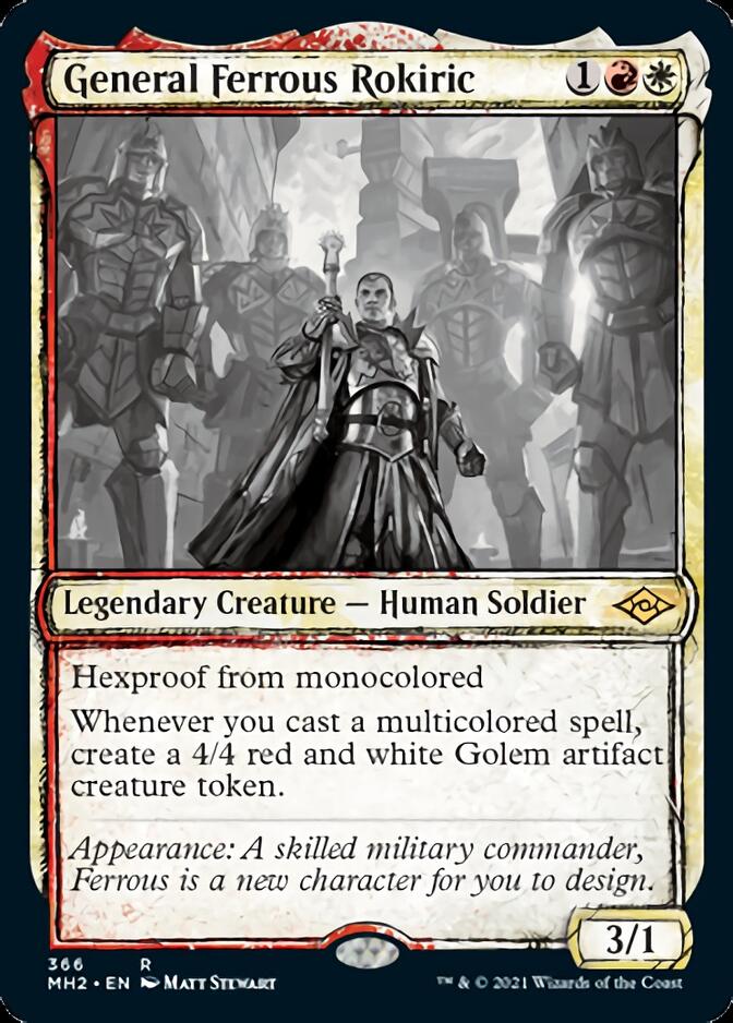 General Ferrous Rokiric (Sketch) [Modern Horizons 2] | Mega City Incorporated