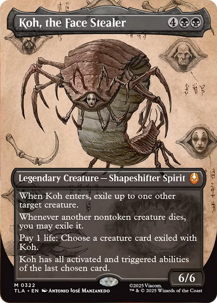 Koh, the Face Stealer (Borderless) [Avatar: The Last Airbender] | Mega City Incorporated