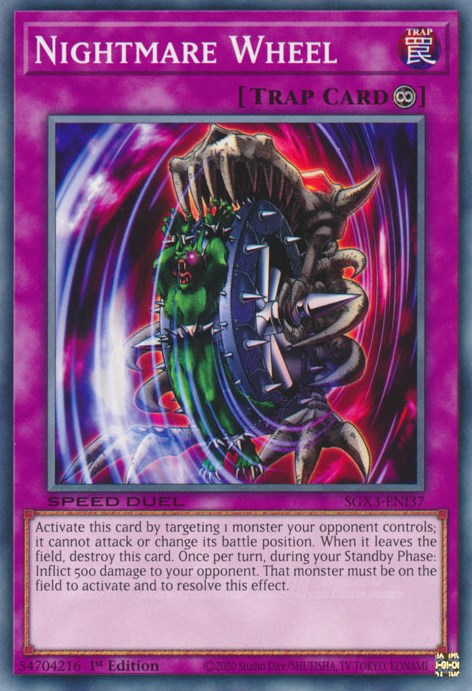 Nightmare Wheel [SGX3-ENI37] Common | Mega City Incorporated