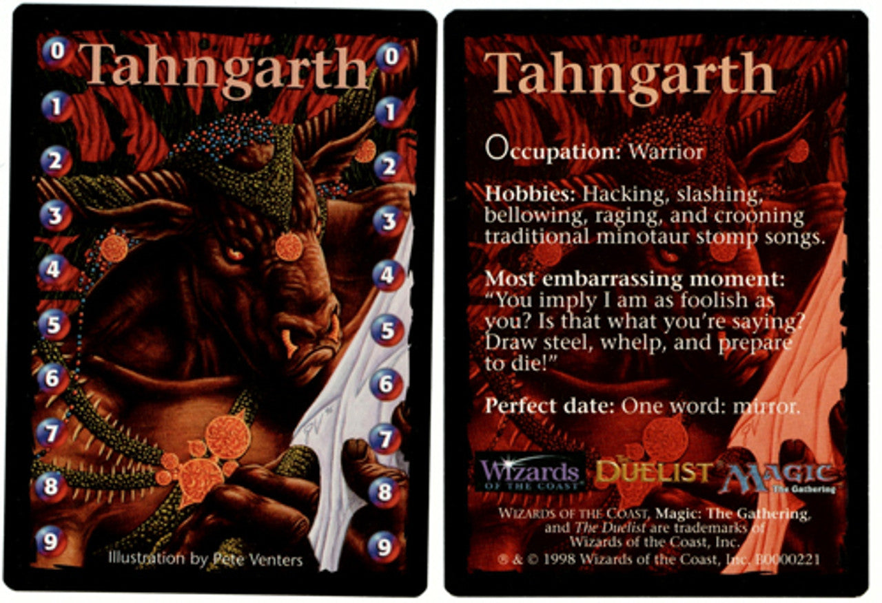 Tahngarth Life Counter Token [Media Promos] | Mega City Incorporated