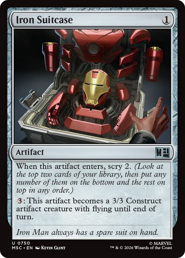 Iron Suitcase [Marvel Super Heroes Commander] | Mega City Incorporated