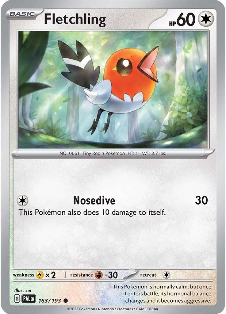 Fletchling (163/193) [Scarlet & Violet: Paldea Evolved] | Mega City Incorporated