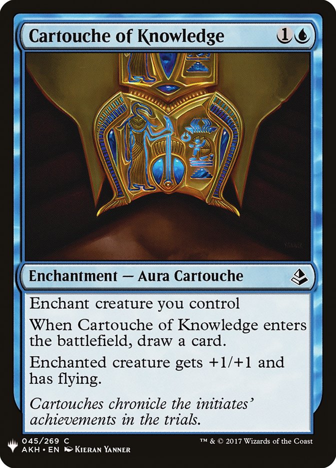 Cartouche of Knowledge [Mystery Booster] | Mega City Incorporated