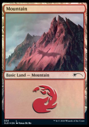 Mountain (Dragons) (564) [Secret Lair Drop Promos] | Mega City Incorporated