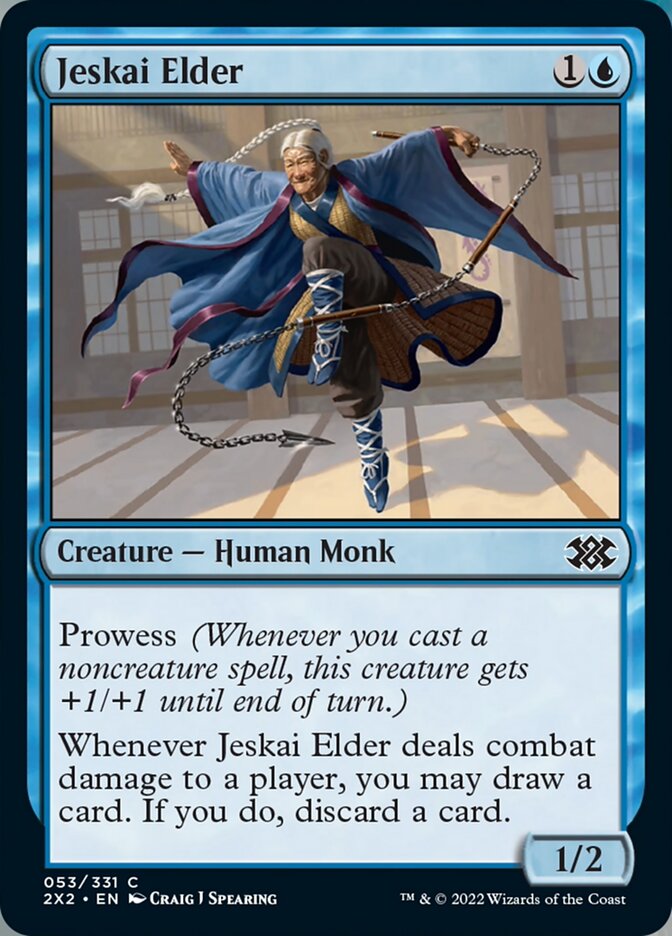 Jeskai Elder [Double Masters 2022] | Mega City Incorporated