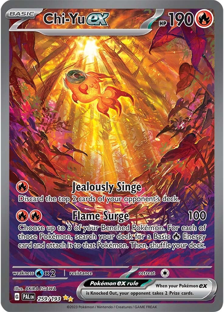 Chi-Yu ex (259/193) [Scarlet & Violet: Paldea Evolved] | Mega City Incorporated