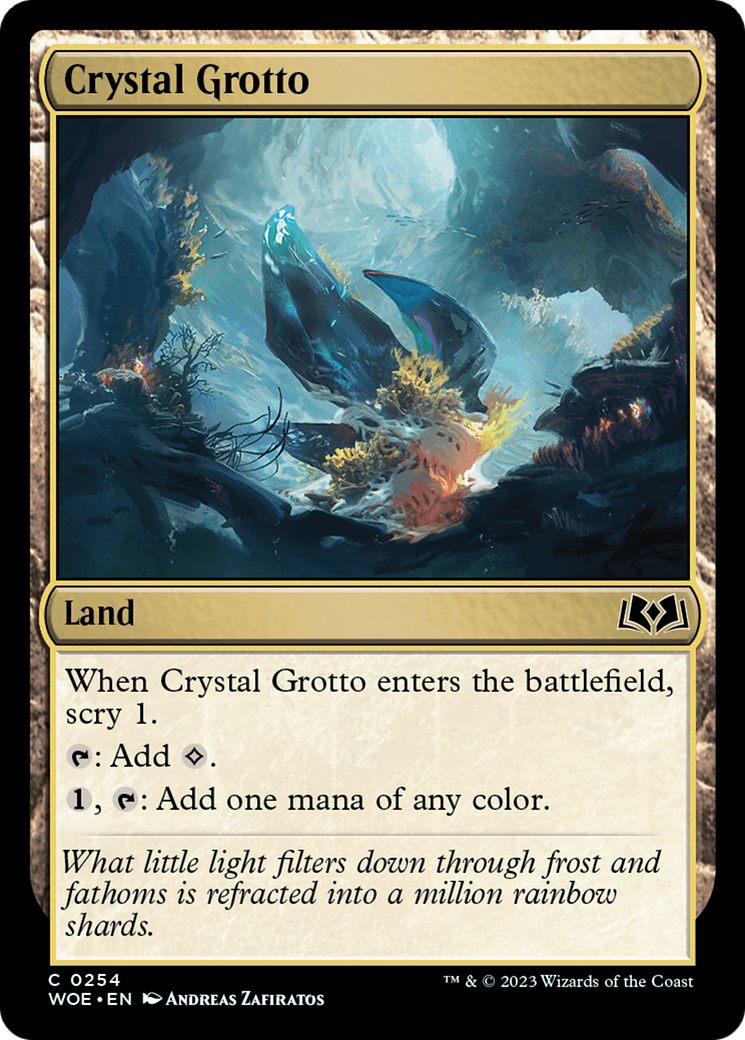 Crystal Grotto [Wilds of Eldraine] | Mega City Incorporated