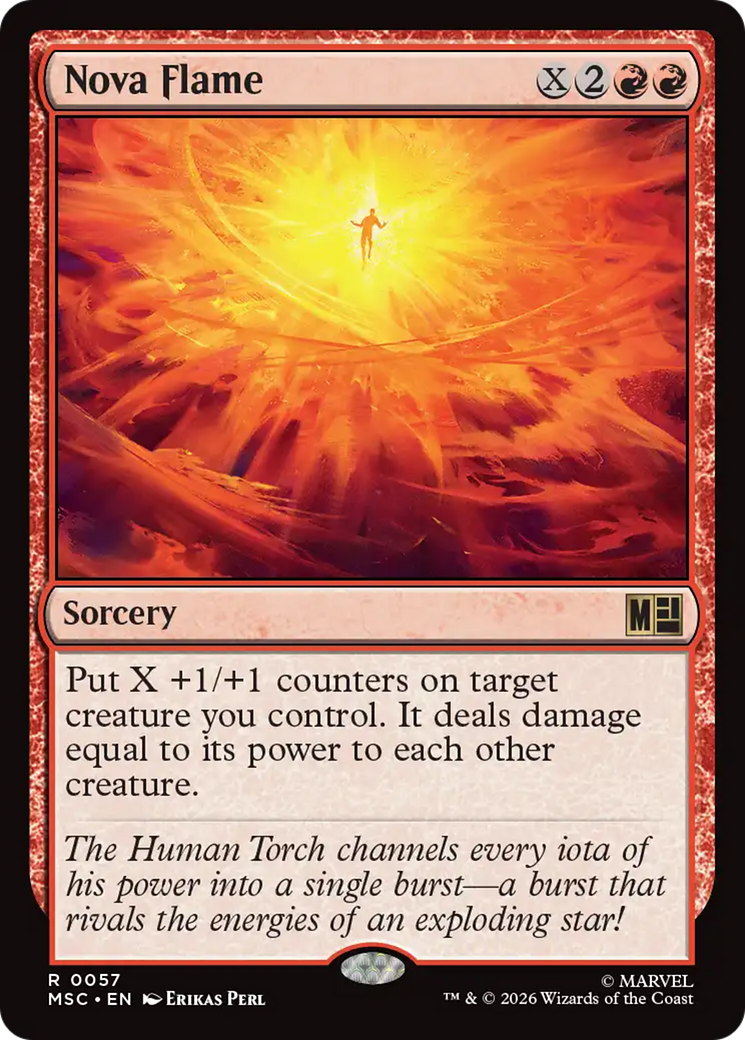 Nova Flame [Marvel Super Heroes Commander] | Mega City Incorporated