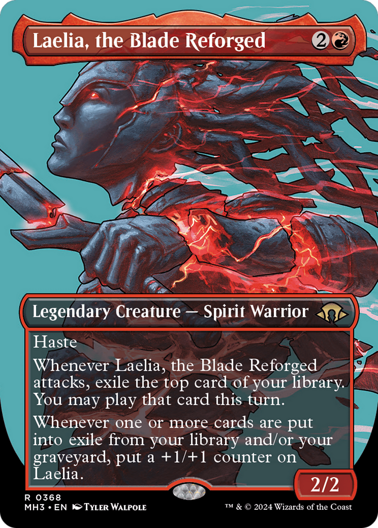 Laelia, the Blade Reforged (Borderless) [Modern Horizons 3] | Mega City Incorporated