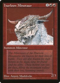 Hurloon Minotaur (Oversized) [Oversize Cards] | Mega City Incorporated
