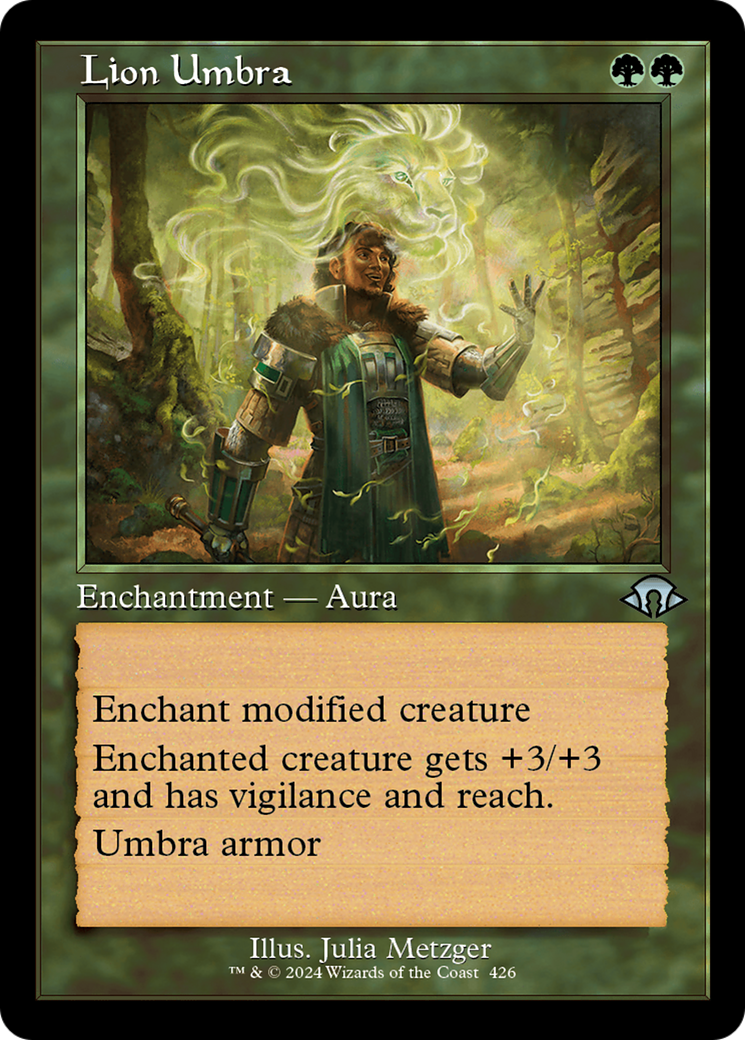 Lion Umbra (Retro Frame) [Modern Horizons 3] | Mega City Incorporated