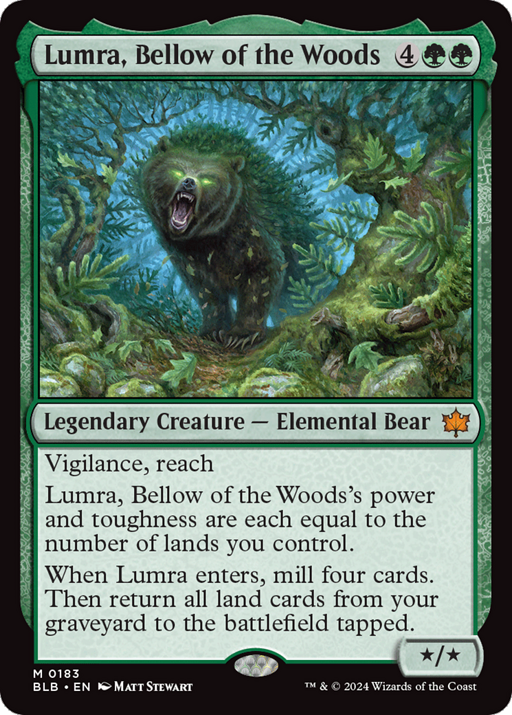 Lumra, Bellow of the Woods [Bloomburrow] | Mega City Incorporated