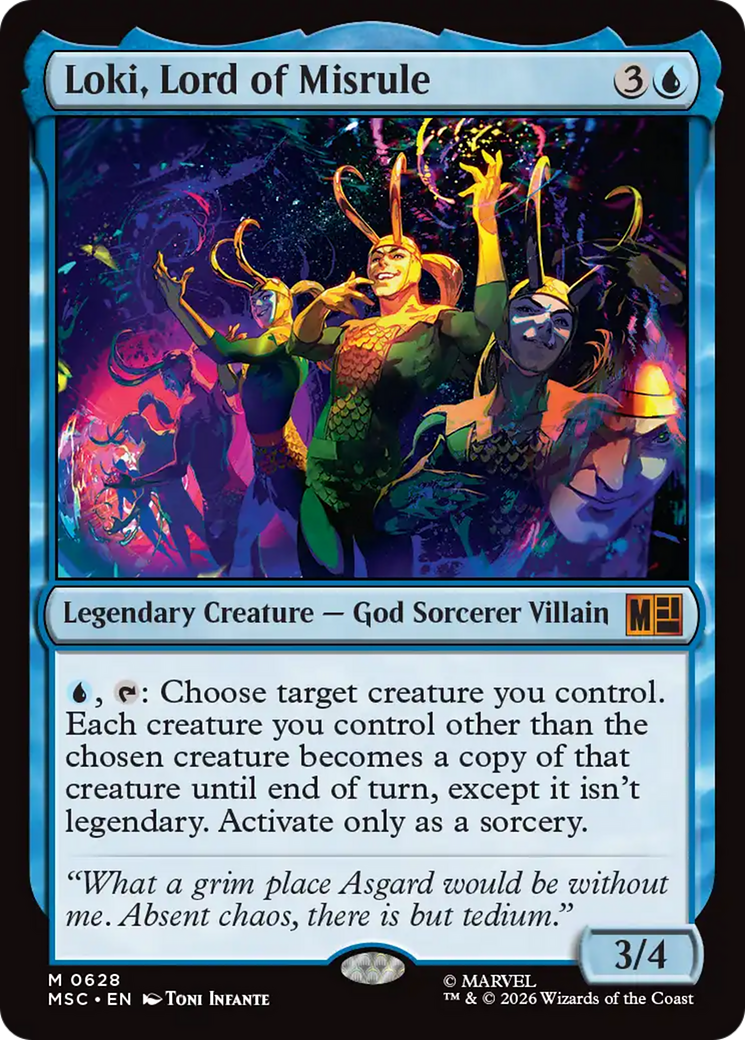 Loki, Lord of Misrule [Marvel Super Heroes Commander] | Mega City Incorporated