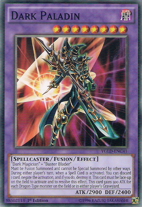 Dark Paladin [YGLD-ENC41] Common | Mega City Incorporated