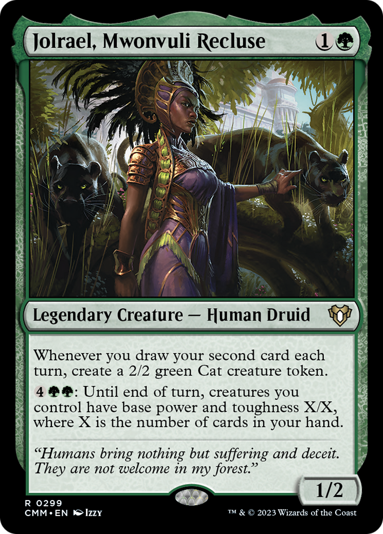 Jolrael, Mwonvuli Recluse [Commander Masters] | Mega City Incorporated