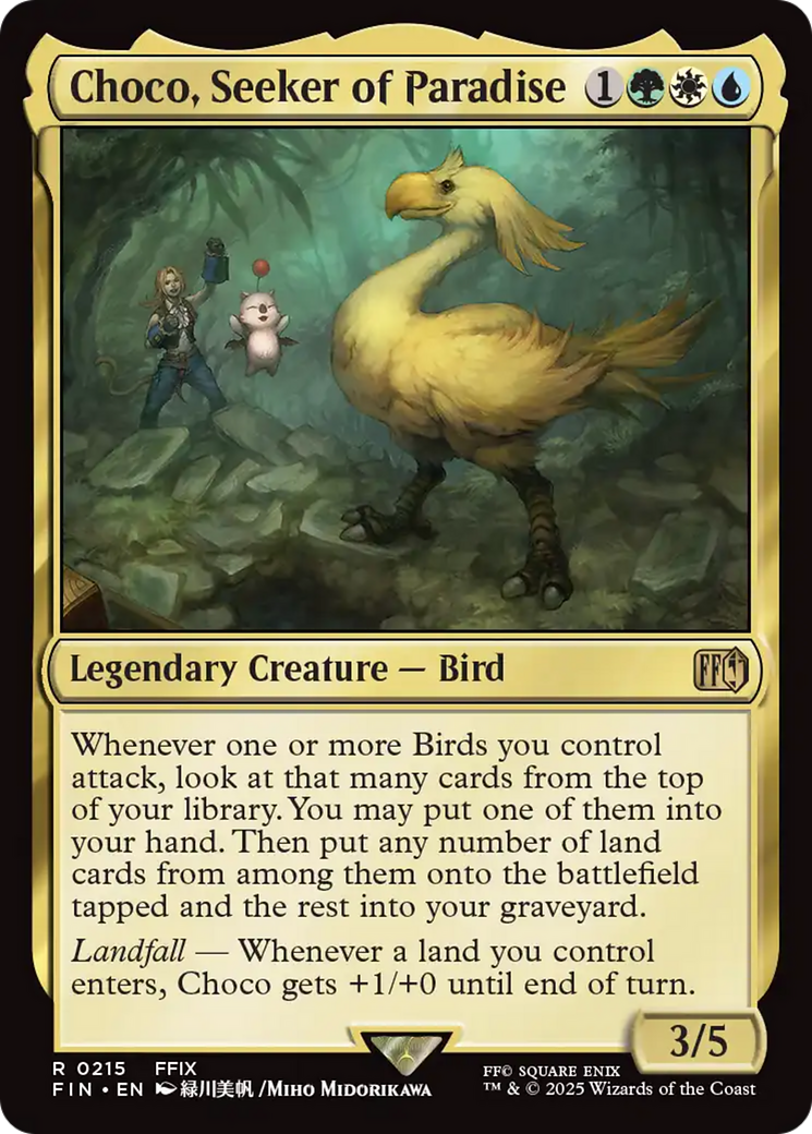 Choco, Seeker of Paradise [FINAL FANTASY] | Mega City Incorporated