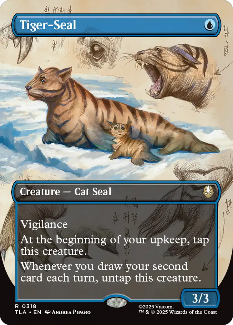 Tiger-Seal (Borderless) [Avatar: The Last Airbender] | Mega City Incorporated