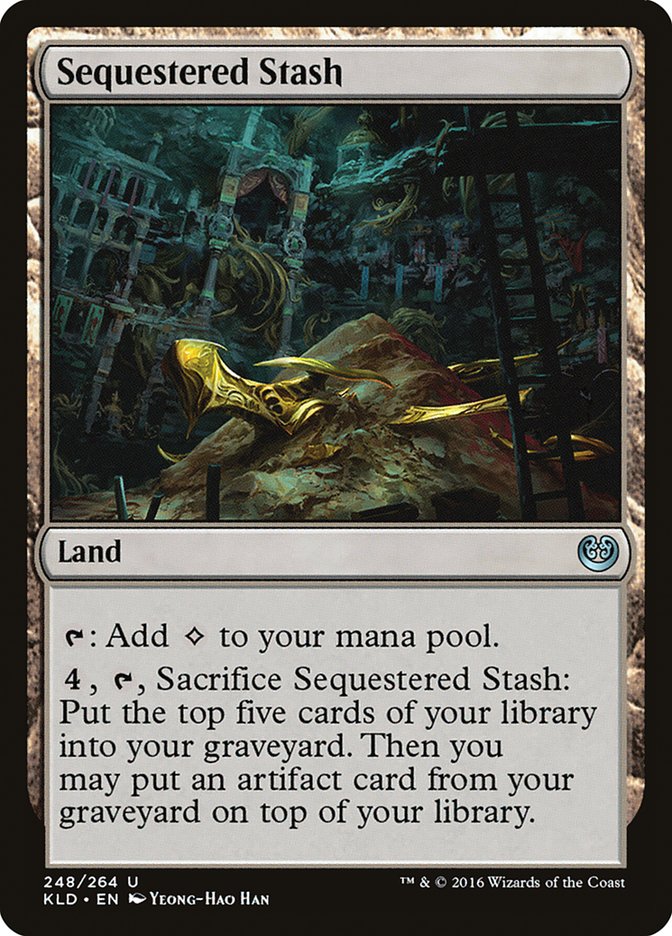 Sequestered Stash [Kaladesh] | Mega City Incorporated