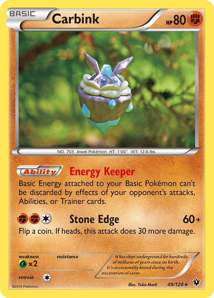 Carbink (49/124) [XY: Fates Collide] | Mega City Incorporated