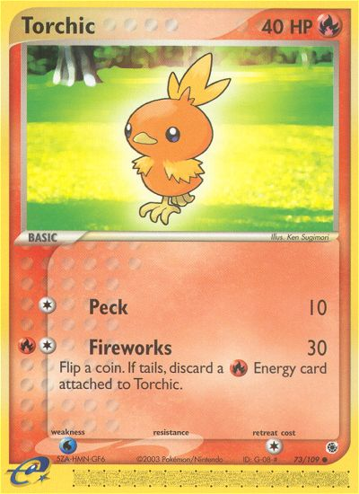 Torchic (73/109) [EX: Ruby & Sapphire] | Mega City Incorporated