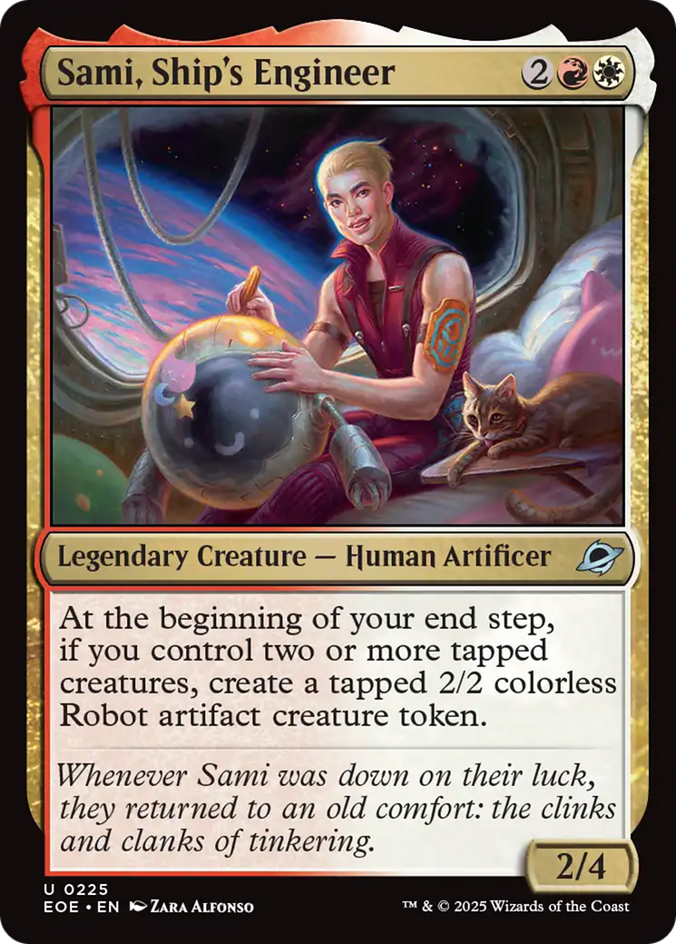 Sami, Ship's Engineer [Edge of Eternities] | Mega City Incorporated