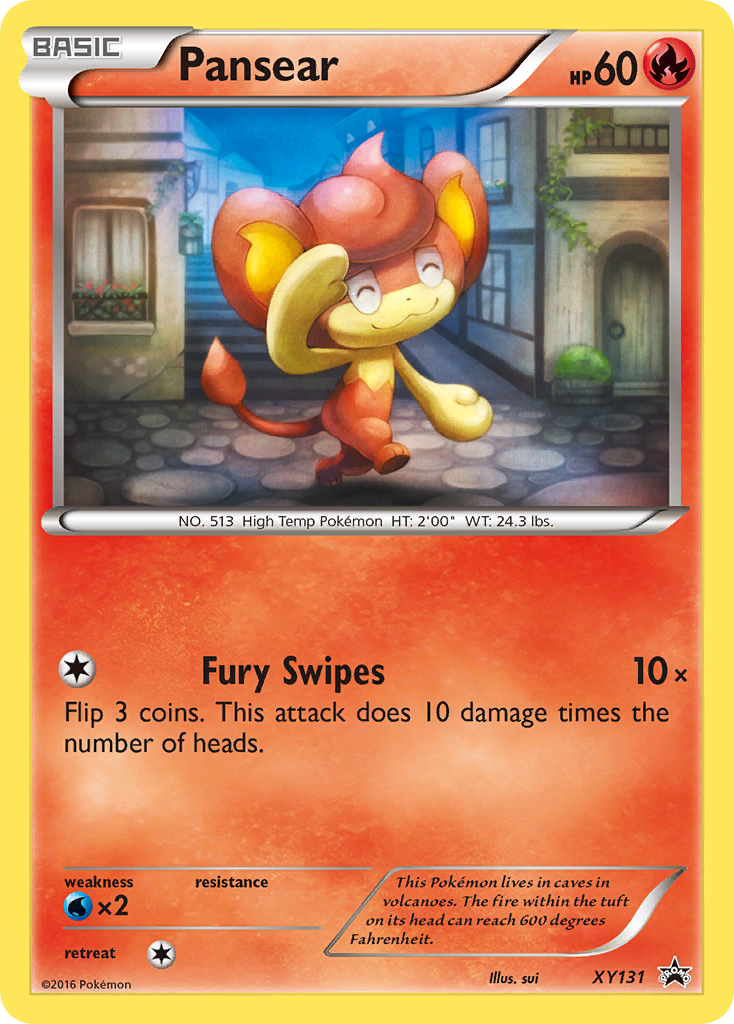 Pansear (XY131) [XY: Black Star Promos] | Mega City Incorporated