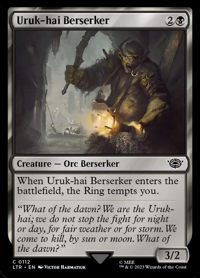 Uruk-hai Berserker [The Lord of the Rings: Tales of Middle-Earth] | Mega City Incorporated