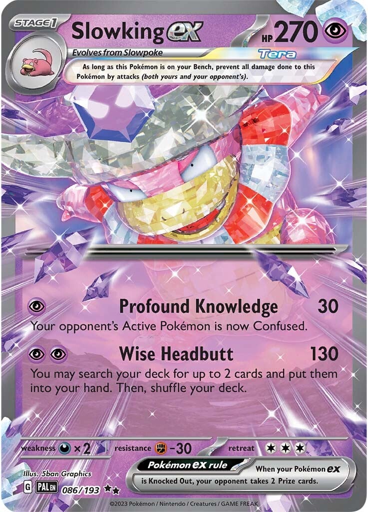 Slowking ex (086/193) [Scarlet & Violet: Paldea Evolved] | Mega City Incorporated