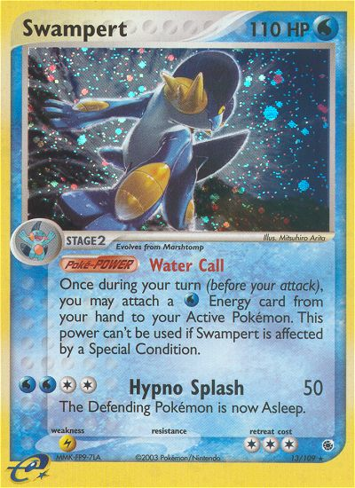 Swampert (13/109) [EX: Ruby & Sapphire] | Mega City Incorporated